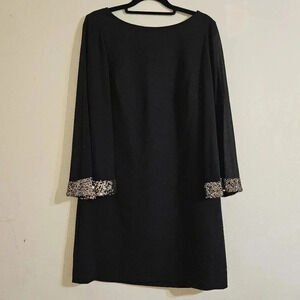 Vince Camuto Sequined Cuff Shift Dress